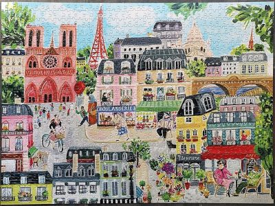 Paris Christmas 1000 Piece Puzzle