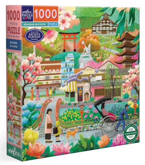 Seasons in Kyoto 1000 Piece Puzzle