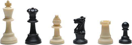Tournament Chess Set with Canvas Bag - 3 3/4" King