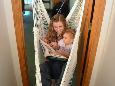 Rainy Day Indoor Net Swing