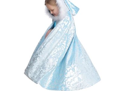 Royal Frost Velvet Cape