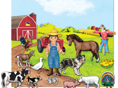 Little Folk Visuals My Farm Friends