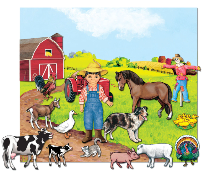 Little Folk Visuals My Farm Friends