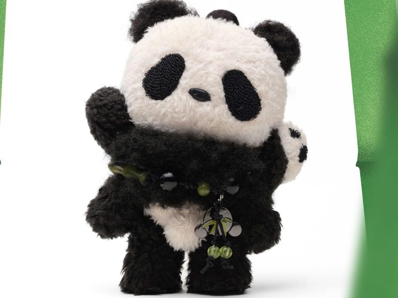 POP MART SKULLPANDA Lazy Panda Plush Doll Pendant