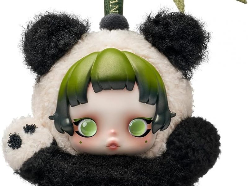 POP MART SKULLPANDA Lazy Panda Plush Doll Pendant