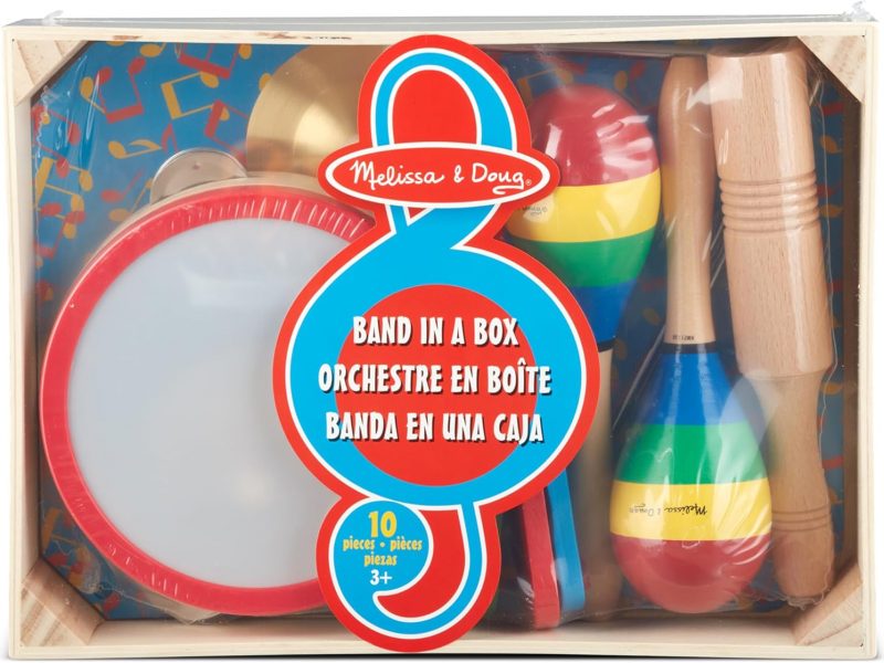 Melissa & Doug Band-in-a-Box Clap! Clang! Tap!