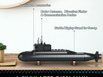 JMBricklayer Nuclear Submarine Building Set