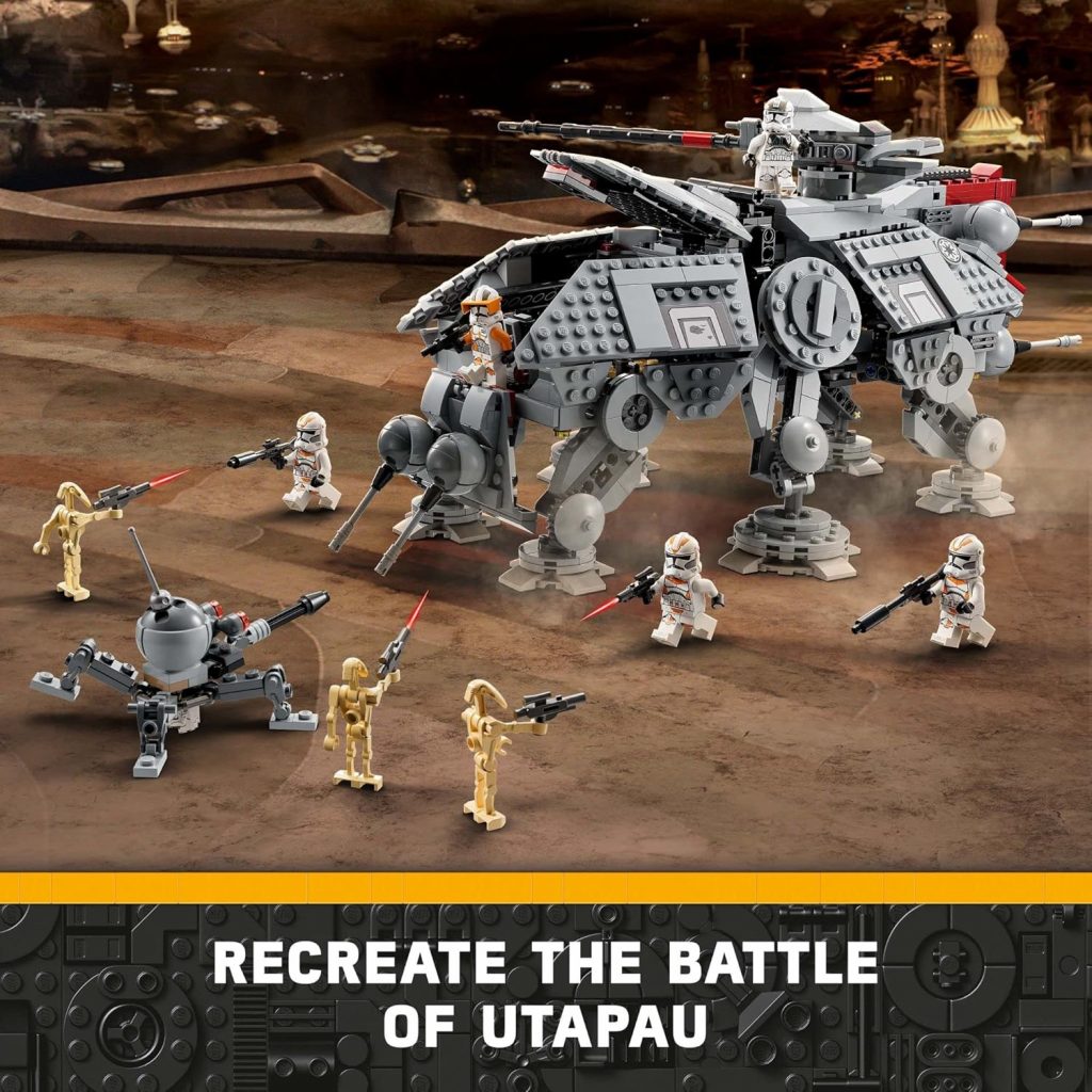 Bangun Clone Army Epik dengan LEGO Star Wars AT TE Walker