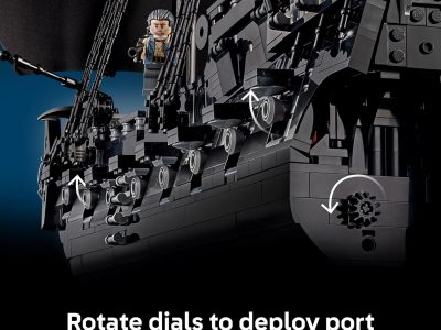 LEGO Icons Captain Jack Sparrow’s Pirate Ship 10365