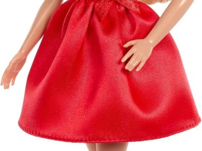 Barbie Mattel 80th Anniversary Ruby‑Red Celebration Fashion Doll