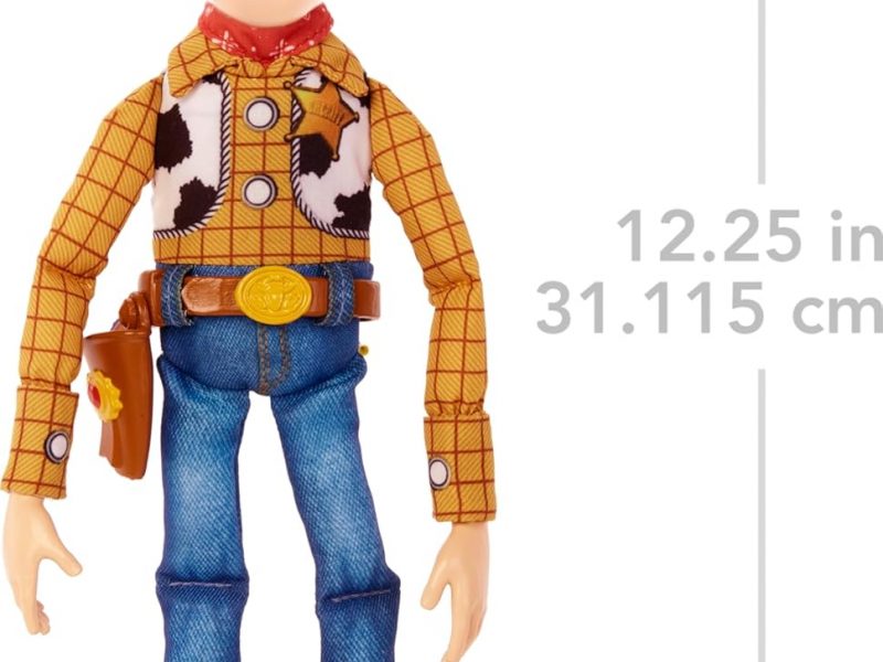 Talking Woody Action Figure (12 Inch, 30+ Sounds)